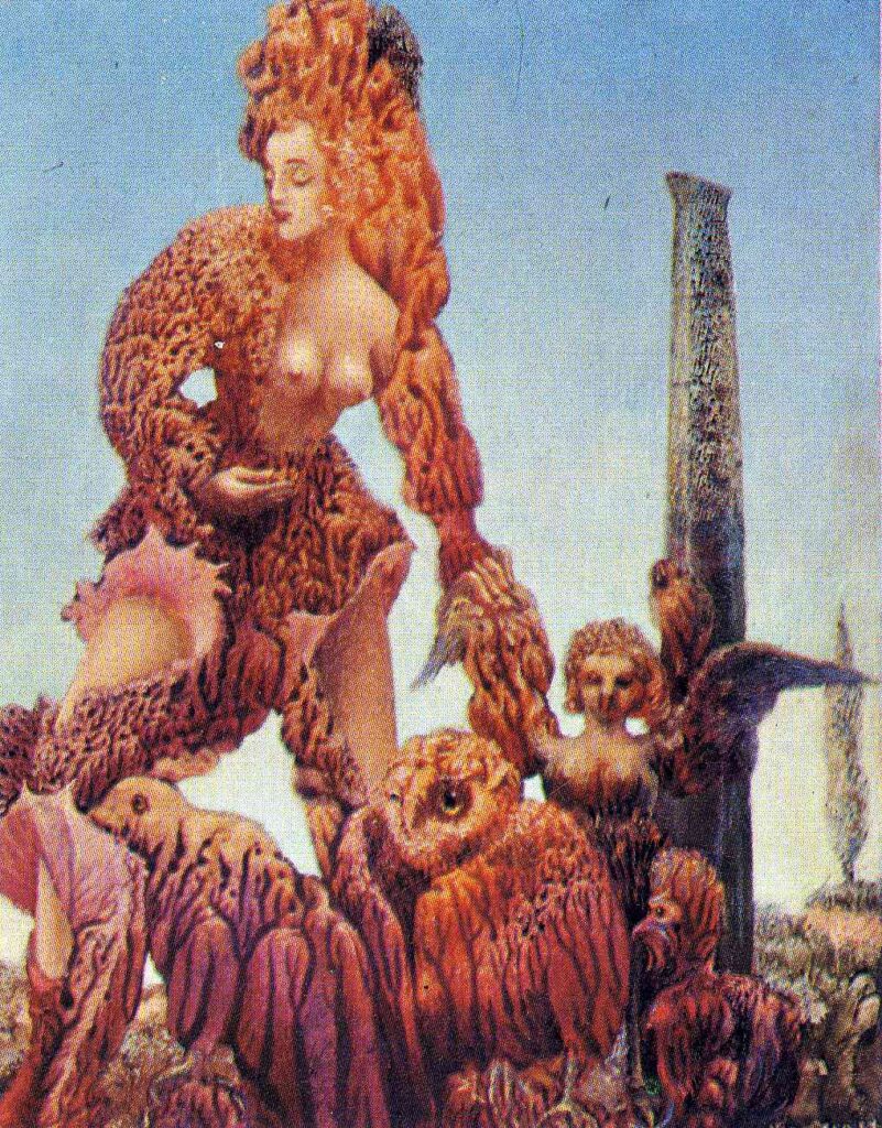 Marlene (Mother and son) (1940) – Max Ernst Tablo