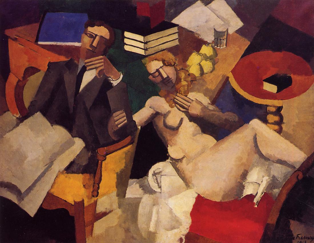 Married Life (1913) - Roger de La Fresnaye Tablo