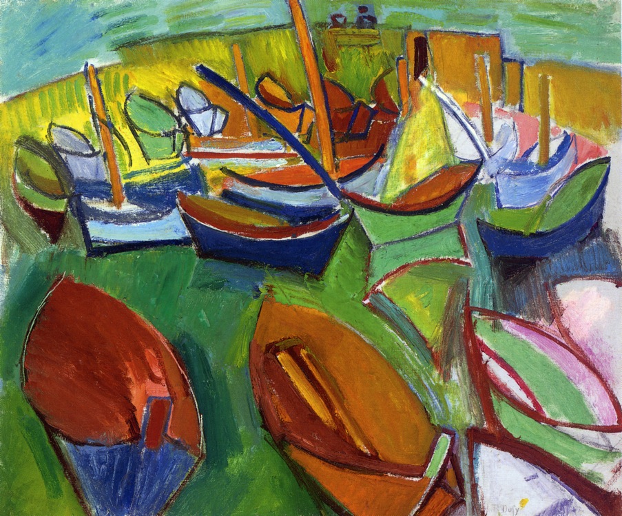 Martigues (1907) - Raoul Dufy Tablo