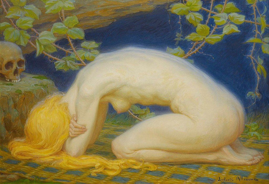Mary Magdalene (1927) – Ludovic Alleaume Tablo