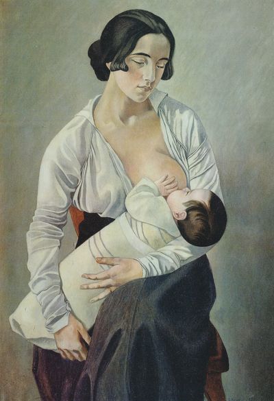 Maternity (1916) - Gino Severini Tablo