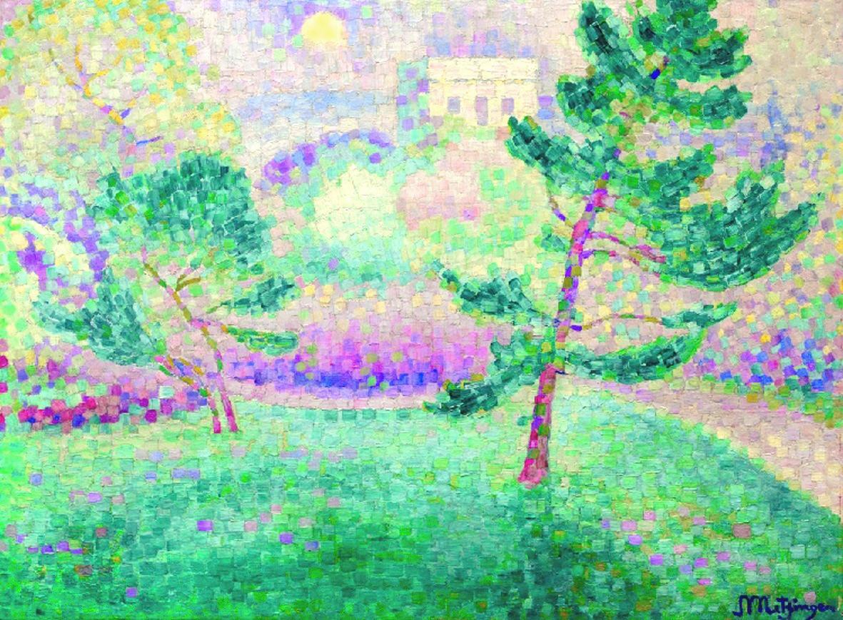 Matin au Parc Montsouris (1906) - Jean Metzinger Tablo