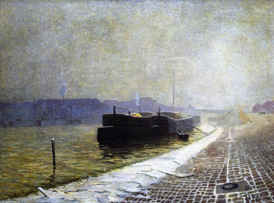 Matin d'Hiver - Granville Redmond Tablo