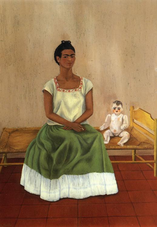 Me and My Doll (1937) – Frida Kahlo Tablo