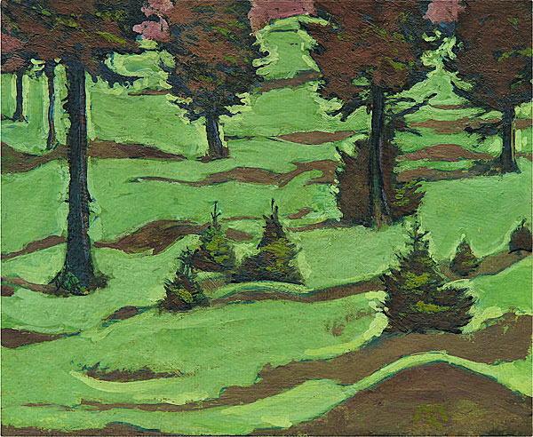 Meadow – Koloman Moser Tablo
