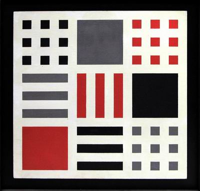Mechano Factura (1924) – Henryk Berlewi Tablo
