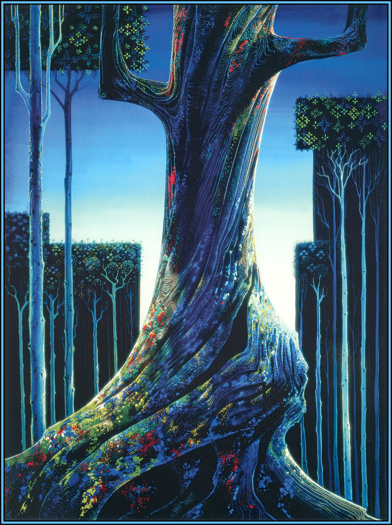 Medieval Forest - Eyvind Earle Tablo