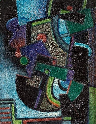 Mekanik Sandskopa (1922) - Gösta Adrian-Nilsson Tablo