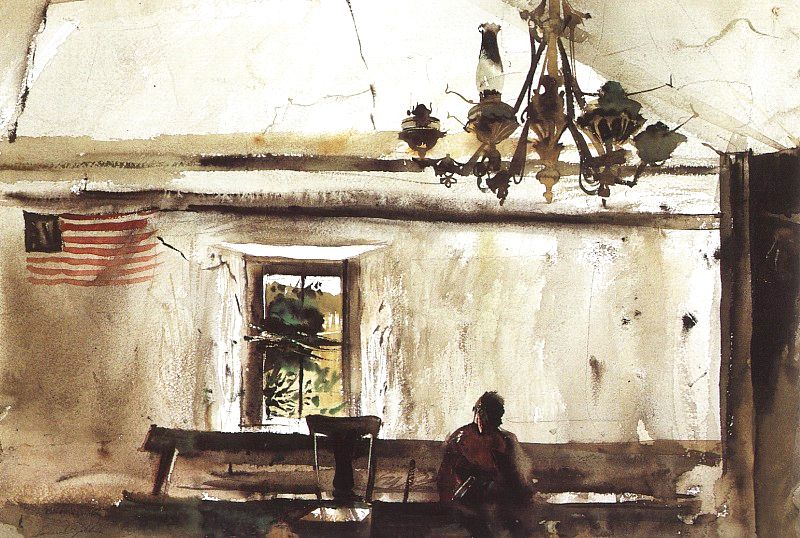 Memorial Day - Andrew Wyeth Tablo