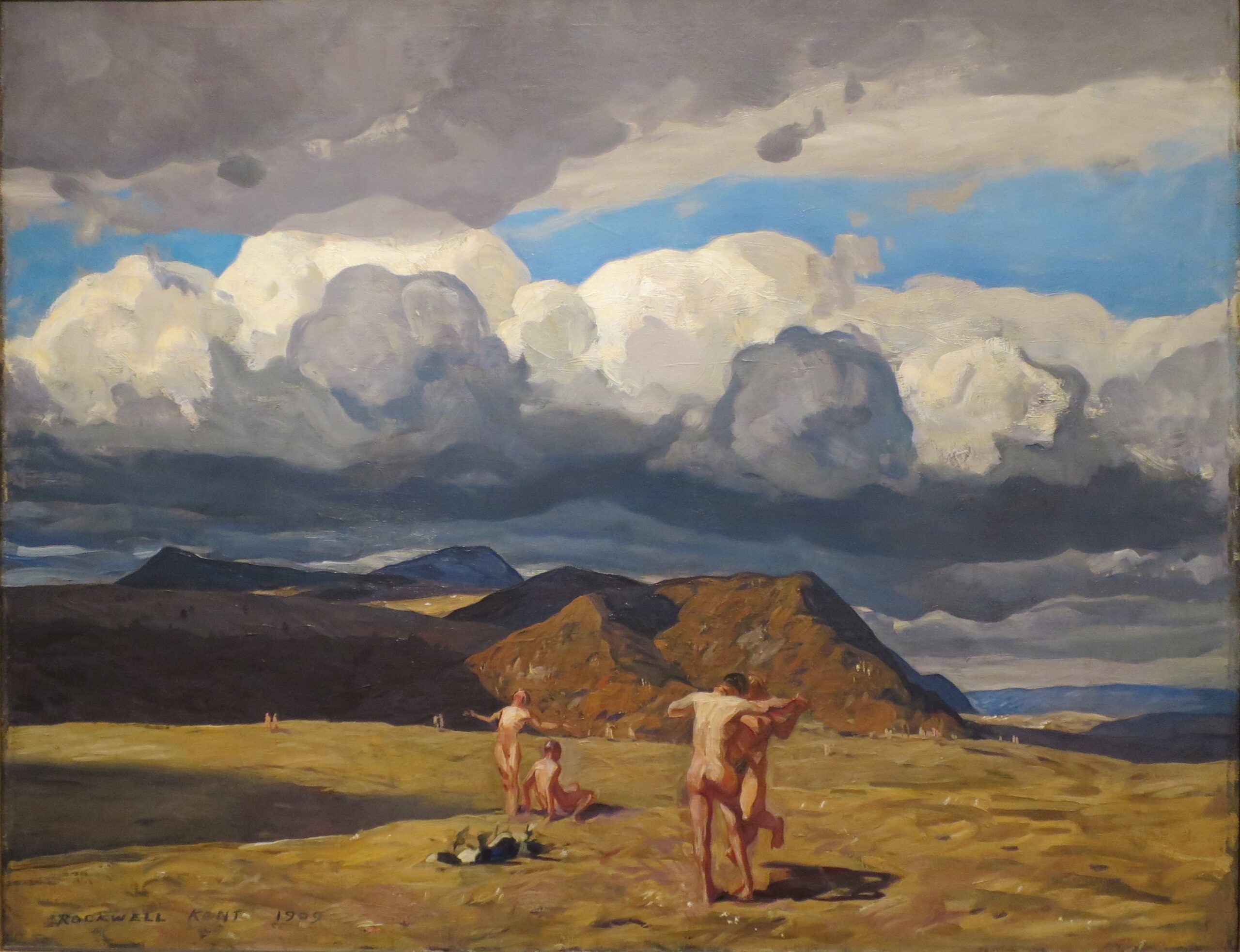 Men and Mountains (1909) - Rockwell Kent Tablo
