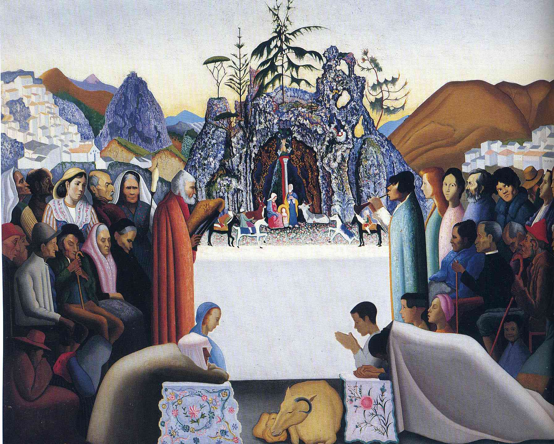 Men, women and crianзas around the world united around Jesus - Joseph Stella Tablo