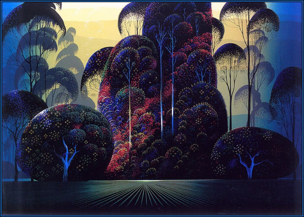 Mendocino – Eyvind Earle Tablo