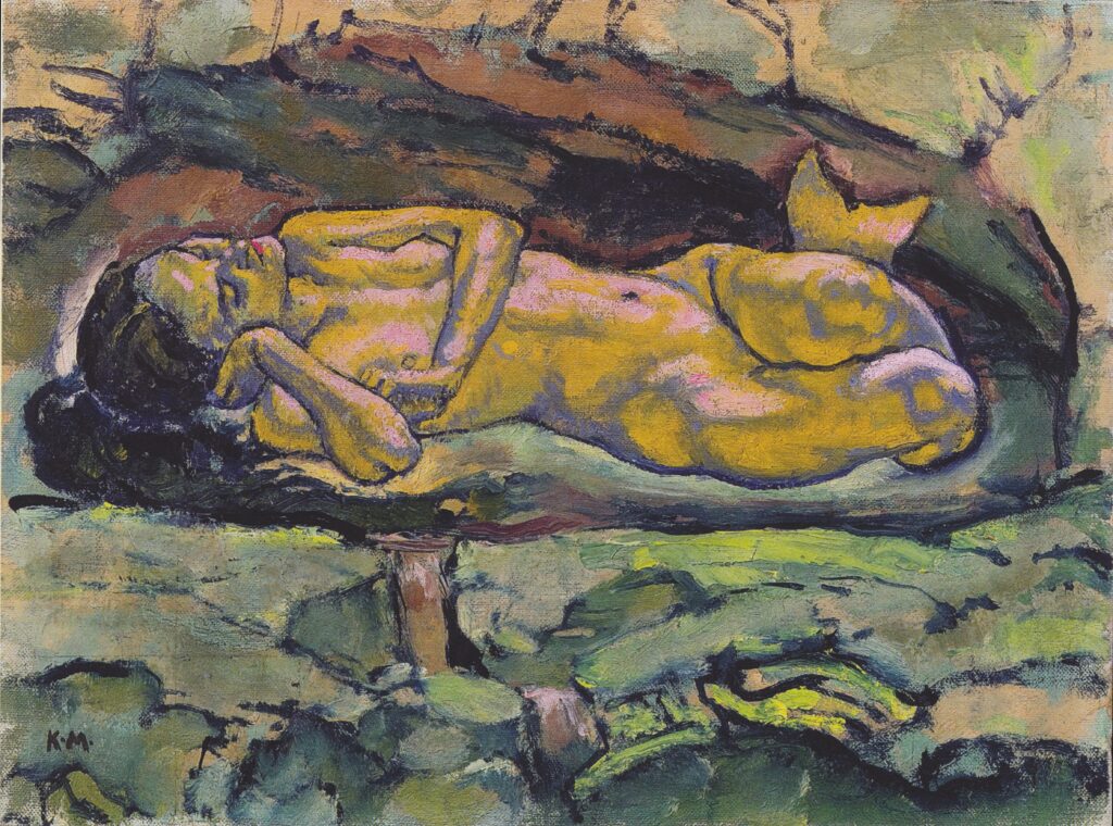 Mermaid (1914) - Koloman Moser Tablo