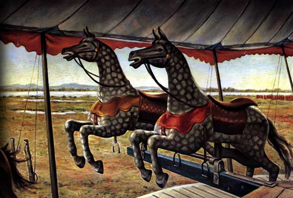 Merry Go Round (1949) – Clarence Holbrook Carter Tablo