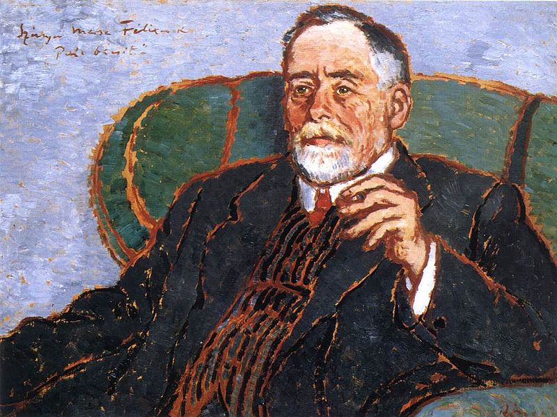 Merse portrait (1911) - József Rippl-Rónai Tablo