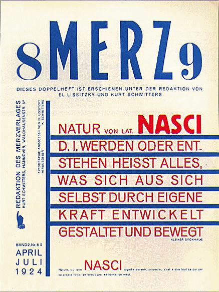 Merz' Magazine Layout (1924) - El Lissitzky Tablo