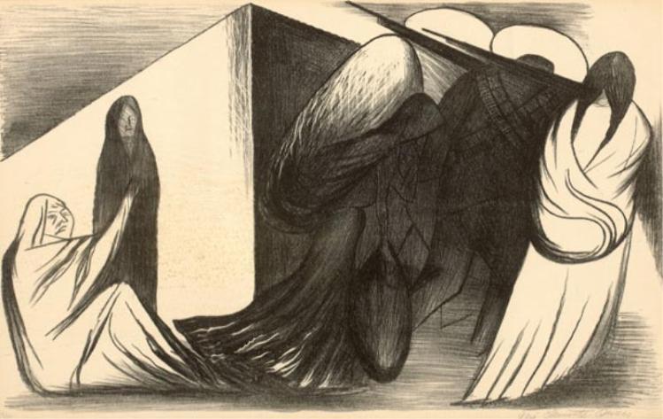 Mexican soldiers (1928) – José Clemente Orozco Tablo