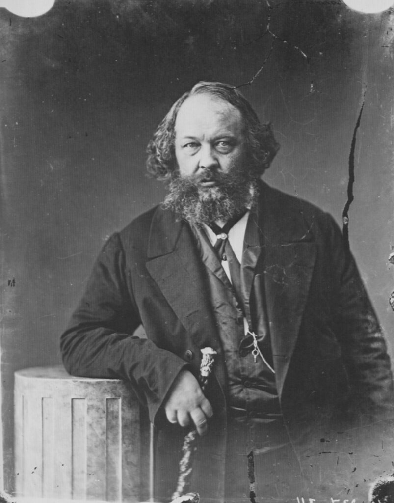 Michail Bakunin (1860) - Félix Nadar Tablo