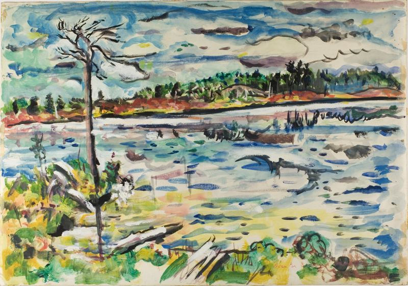 Michigan Summer Days – Ivan Albright Tablo