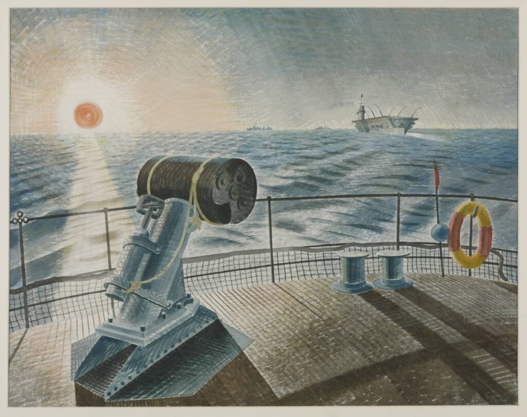 Midnight Sun (1940) - Eric Ravilious Tablo
