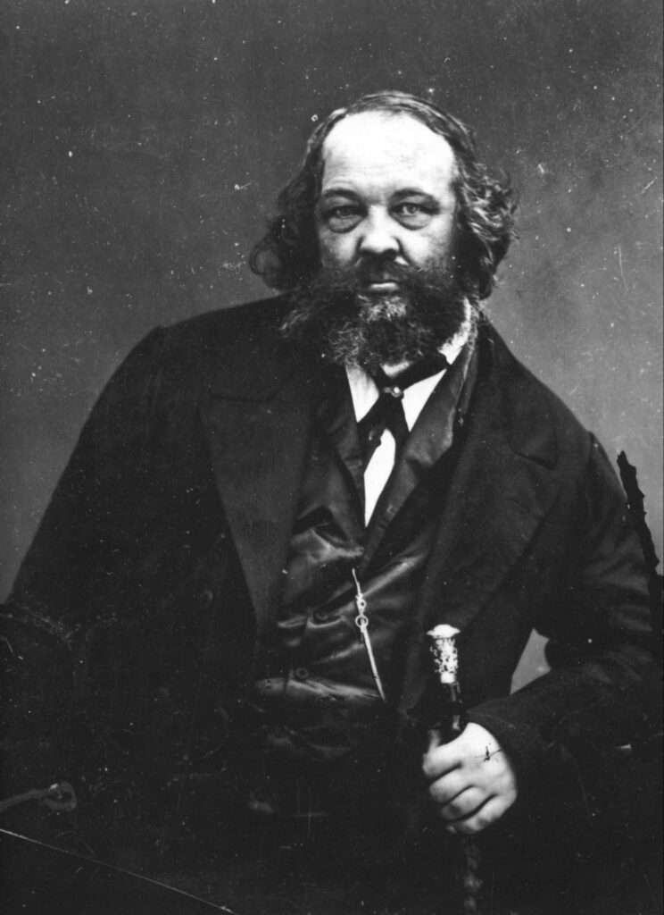 Mikhail Bakunin (1860) - Félix Nadar Tablo