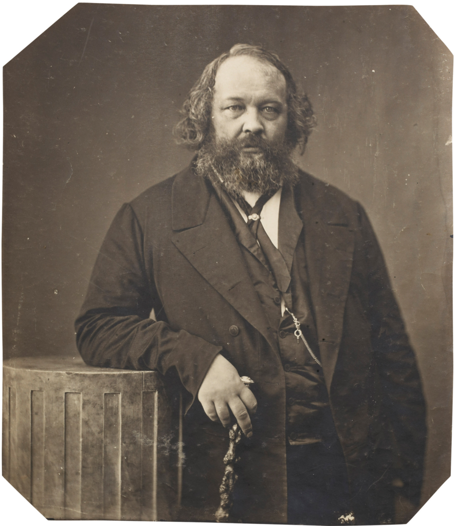 Mikhail Bakunin, Russian Anarchist (1860) - Félix Nadar Tablo