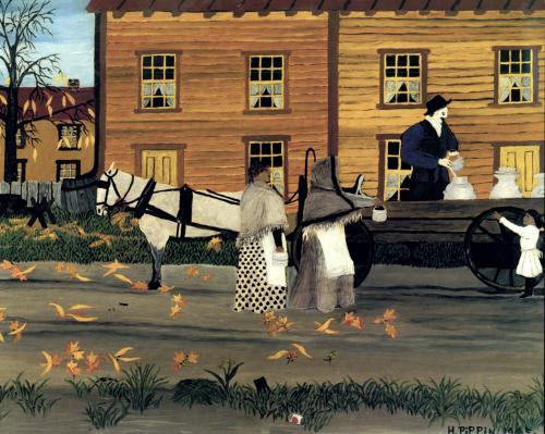 Milk Man Of Goshen – Horace Pippin Tablo