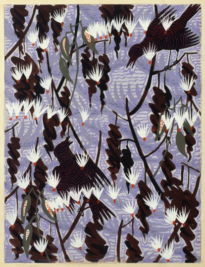 Milkweed (1929) - Charles E. Burchfield Tablo