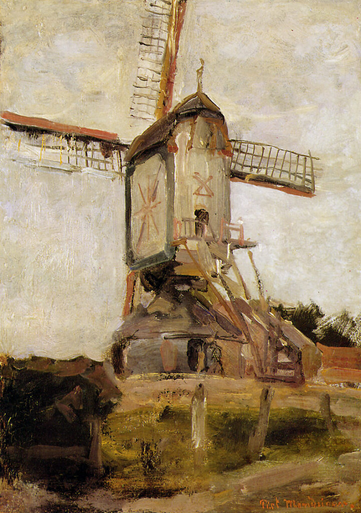 Mill of Heeswijk Sun (1904) - Piet Mondrian Tablo