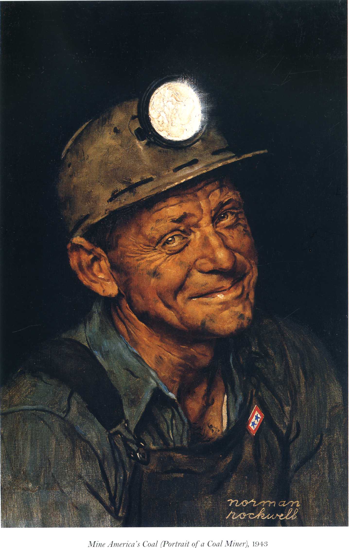 Mine America`s (1943) - Norman Rockwell Tablo