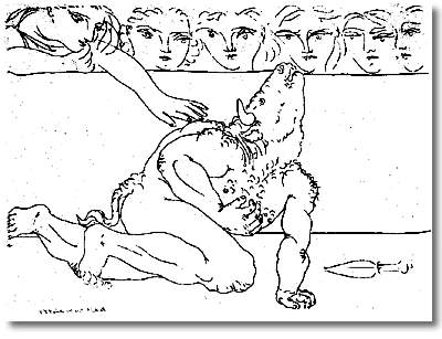 Minotaur is dying (1933) - Pablo Picasso Tablo