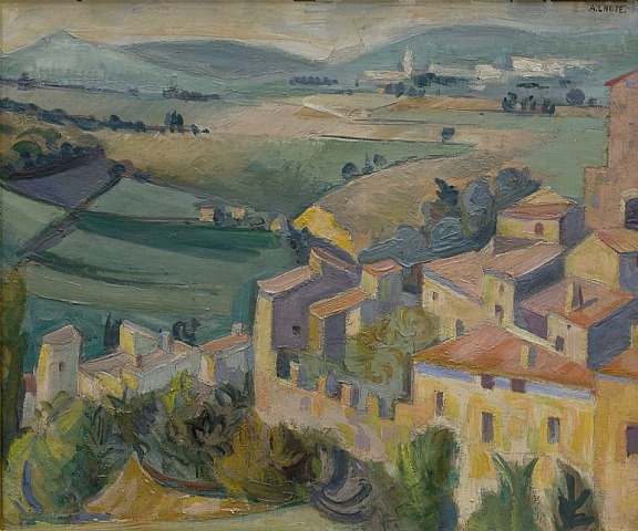 Mirmande (1932) - André Lhote Tablo
