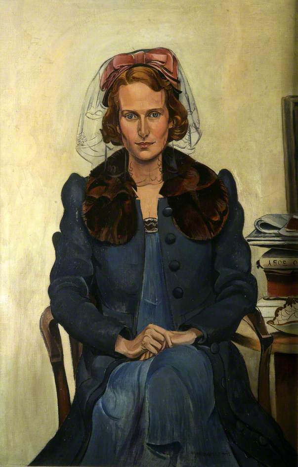 Miss Close (1939) - Wyndham Lewis Tablo