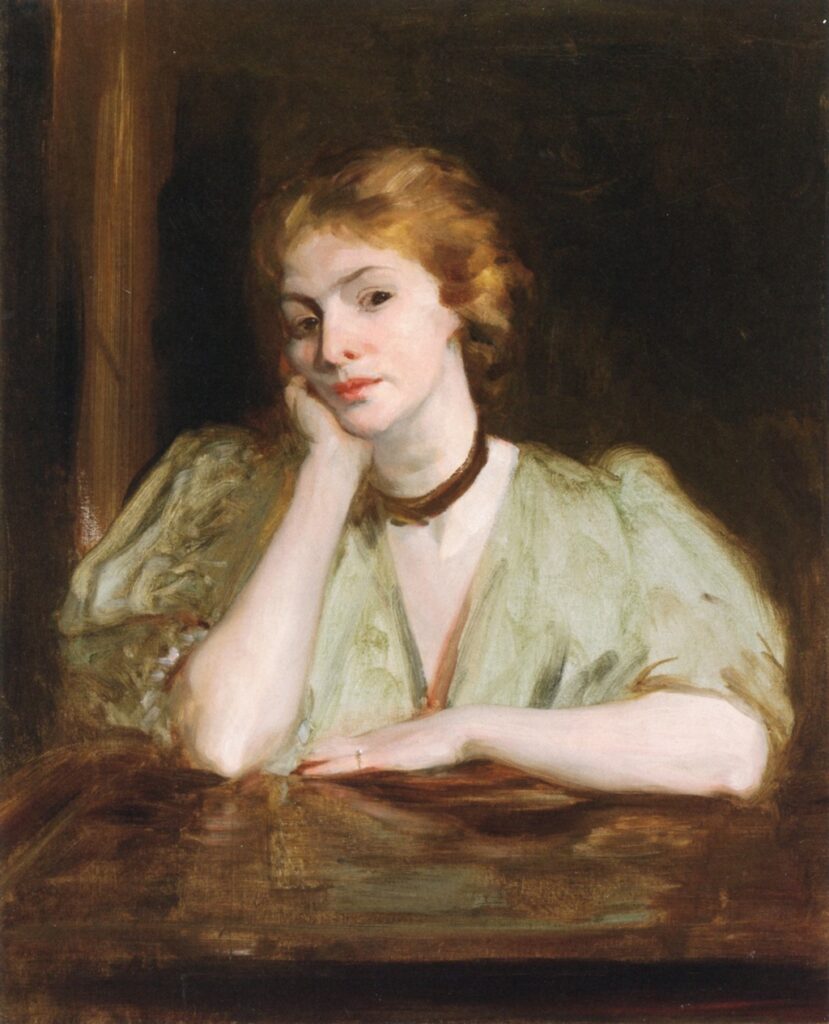 Miss Jessica Penn (1907) - Robert Henri Tablo