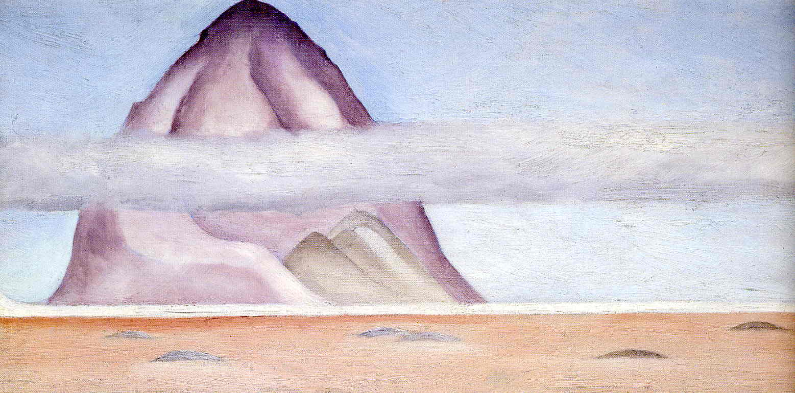 Misty A Memory - Georgia O'Keeffe Tablo