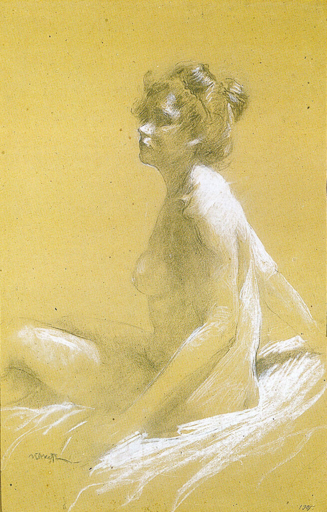Model - Léon Bakst Tablo