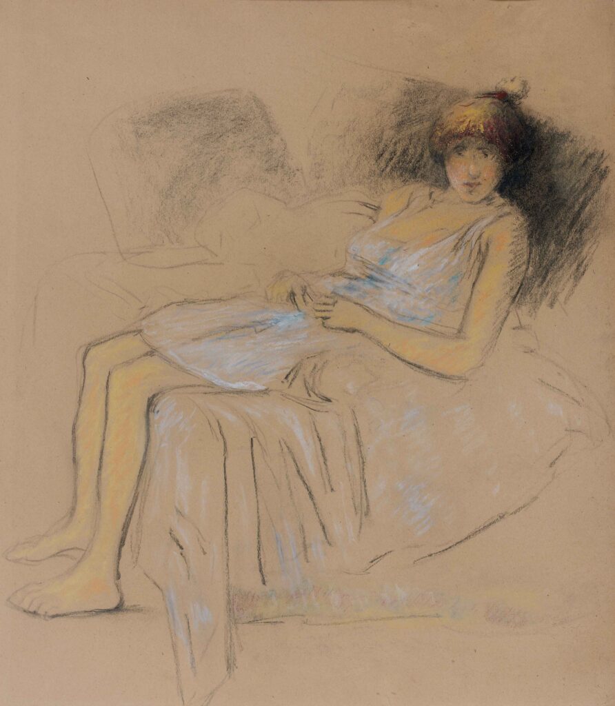 Model at rest - Théophile Steinlen Tablo