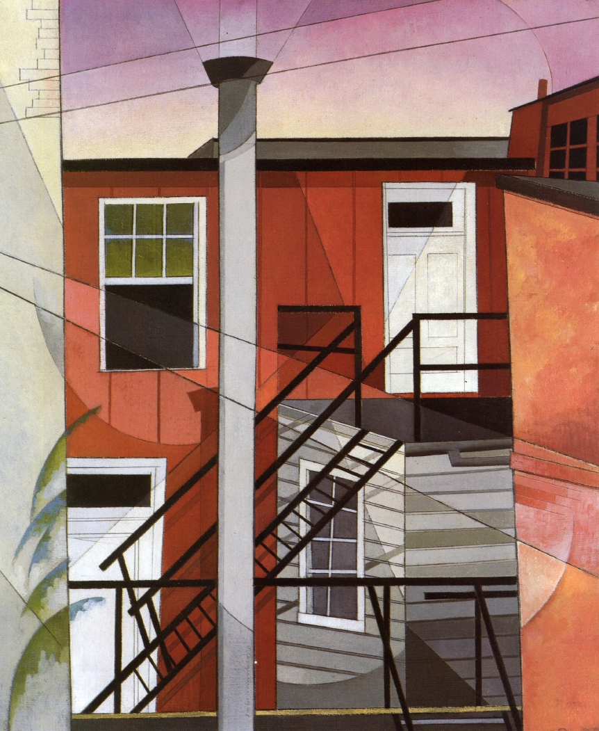 Modern Conveniences (1921) - Charles Demuth Tablo