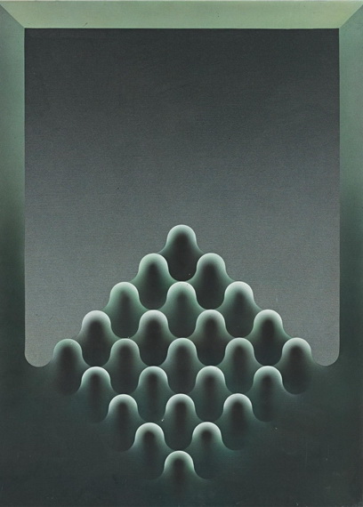 Modulation 372 (theme 82 variation) – Julio Le Parc Tablo