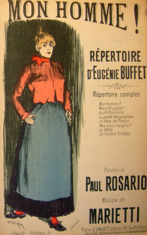 Mon Homme (1892) – Théophile Steinlen Tablo