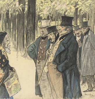 Mon Oncle Hilaire – Théophile Steinlen Tablo