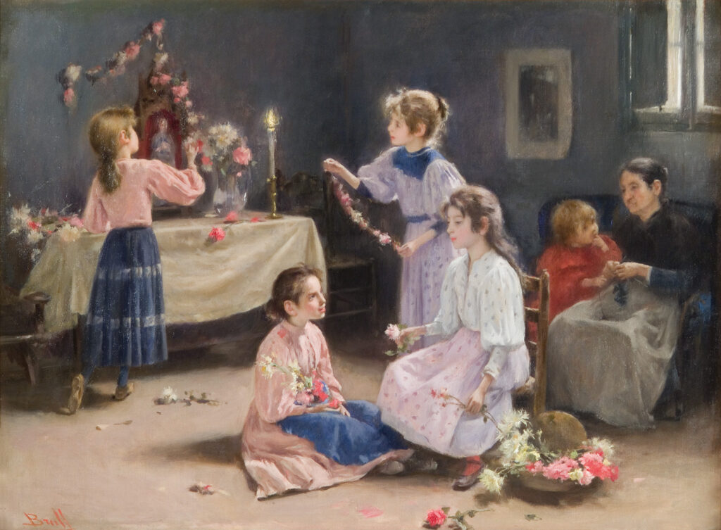 Month of Mary - Joan Brull Tablo