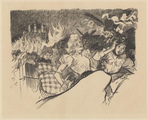 Montmartre (1897) – Théophile Steinlen Tablo