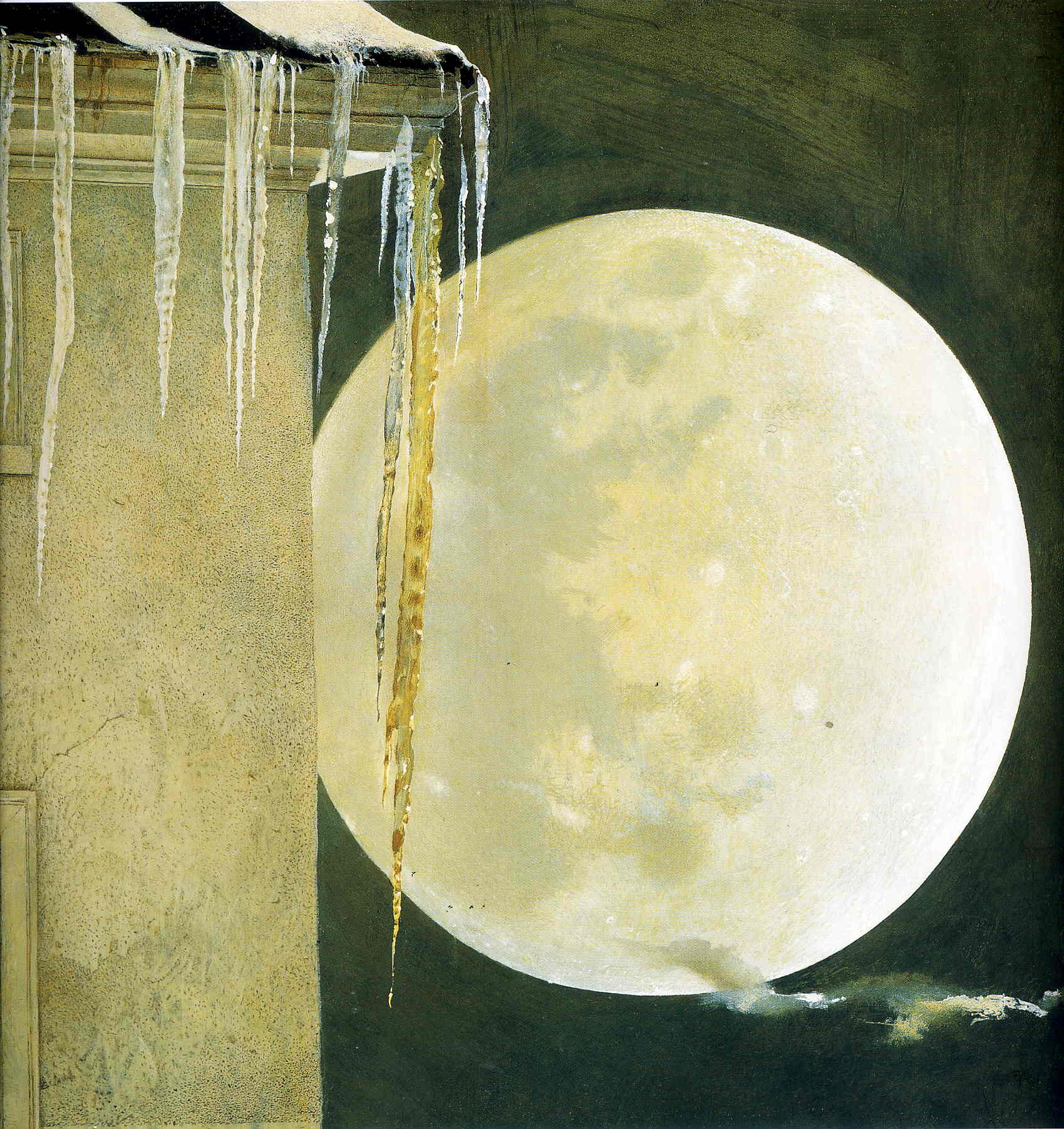 Moon Madness - Andrew Wyeth Tablo