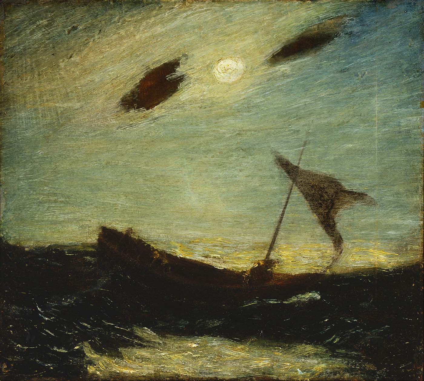 Moonlight (1887) - Albert Pinkham Ryder Tablo