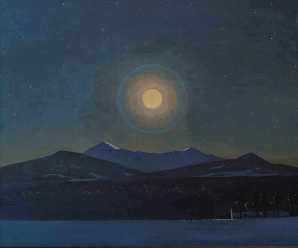 Moonlight, Winter (1940) - Rockwell Kent Tablo
