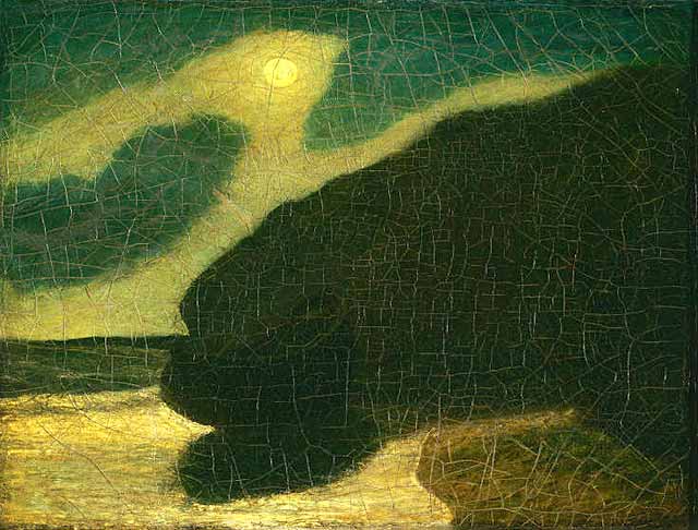 Moonlit Cove (1885) - Albert Pinkham Ryder Tablo