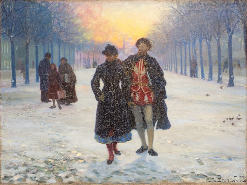 Morgen Efter Karneval (1884) - Hans Andersen Brendekilde Tablo