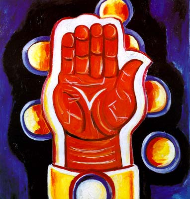 Morgenrot (1932) - Marsden Hartley Tablo