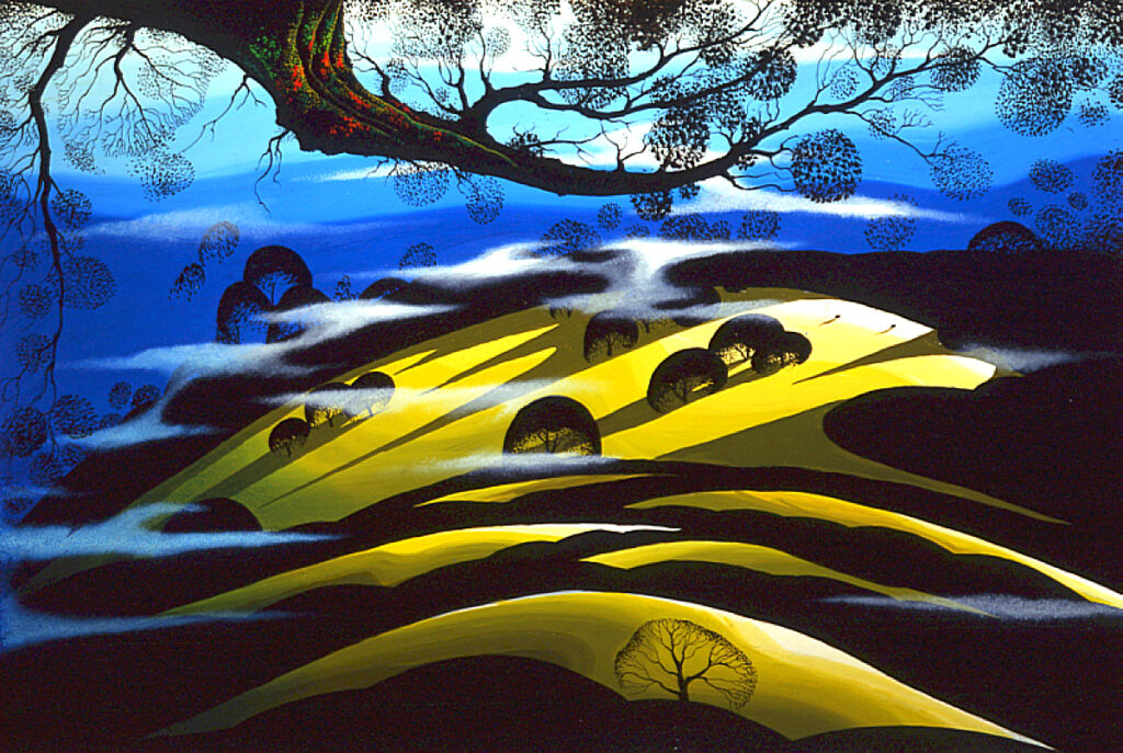 Morning Fields - Eyvind Earle Tablo